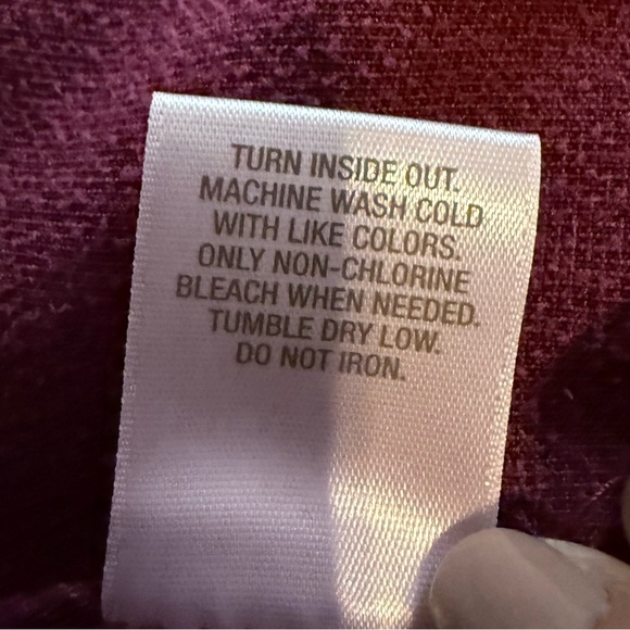 Red Burgundy established 1962 Blazer Jacket with Ruffles, clip closures size Lg - Picture 11 of 12